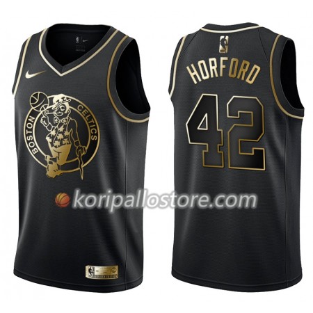 Boston Celtics Al Horford 42 Nike Musta Golden Edition Miesten Pelipaidat Swingman 